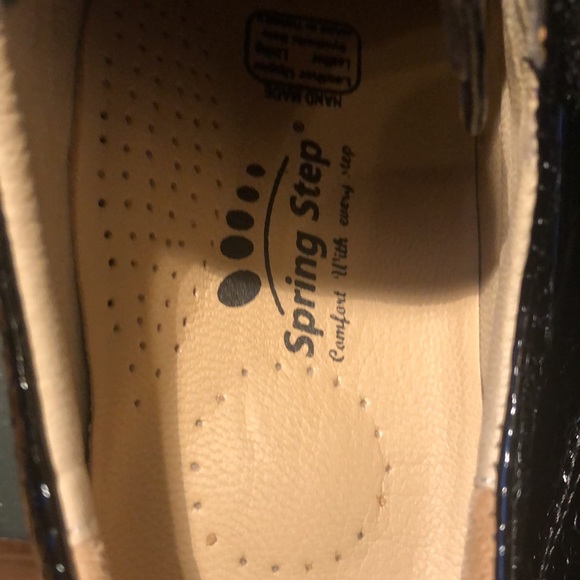 Brand new spring step genuine lacquer leather Corvo loafers - Picture 6 of 11